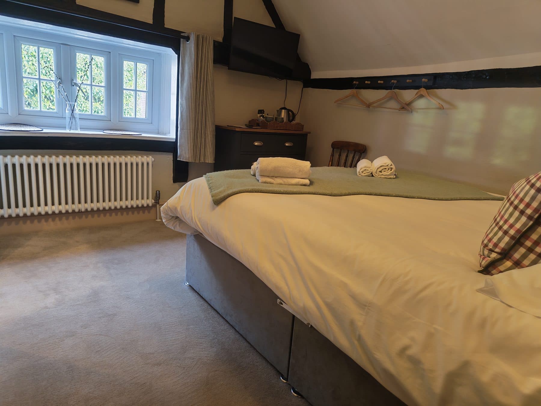 Character bedroom at The Eight Bells
